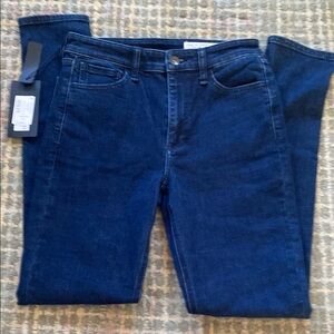 Rag & Bone High Rise Blue Jeans